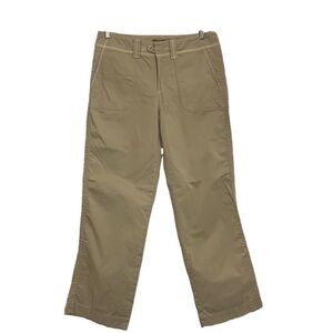 Eddie Bauer Cotton Hiking Pants Size 6 Beige